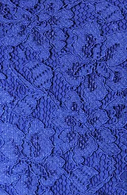 Zarita Lace Dress Blue